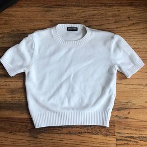 AMERICAN APPAREL CROPPED TSHIRT SWEATER